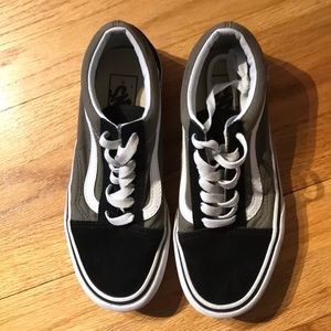 Platform vans old school